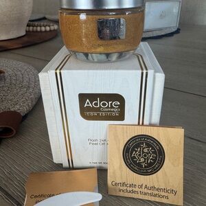 Adore Cosmetics 24K Gold Peel Off Mask MSRP $599 brand new